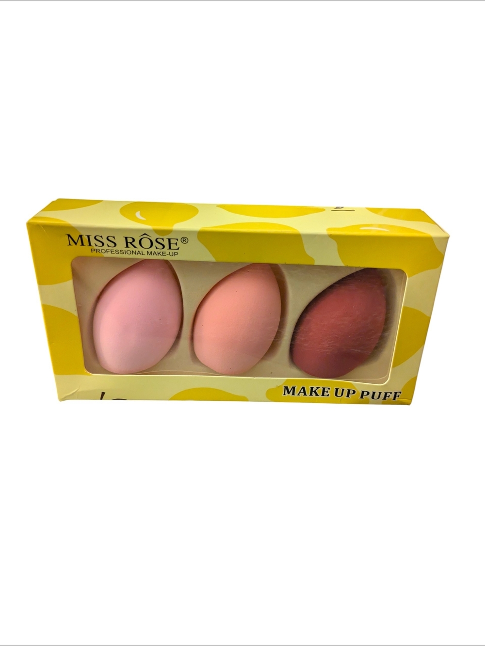 Miss Rôse Makeup Puffs - Pink Gradient Set